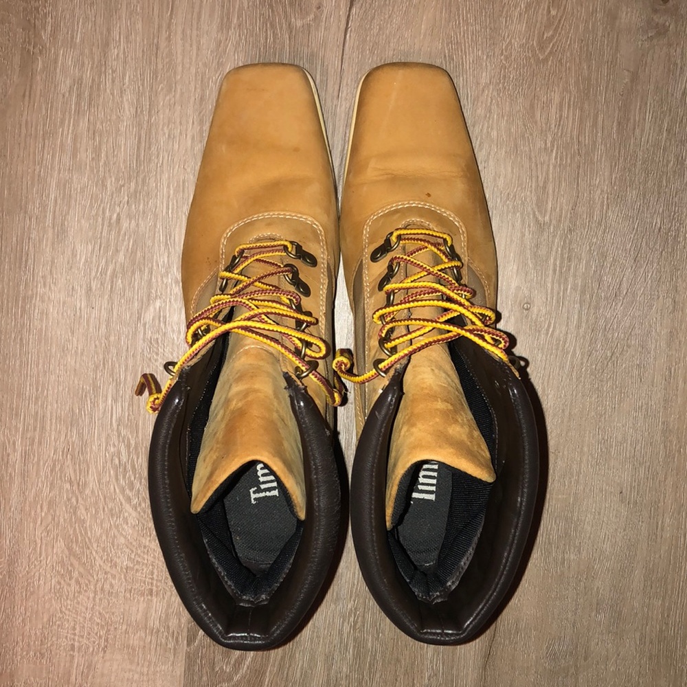 Timberland Leather Square Toe Boots - Picture 3 of 11